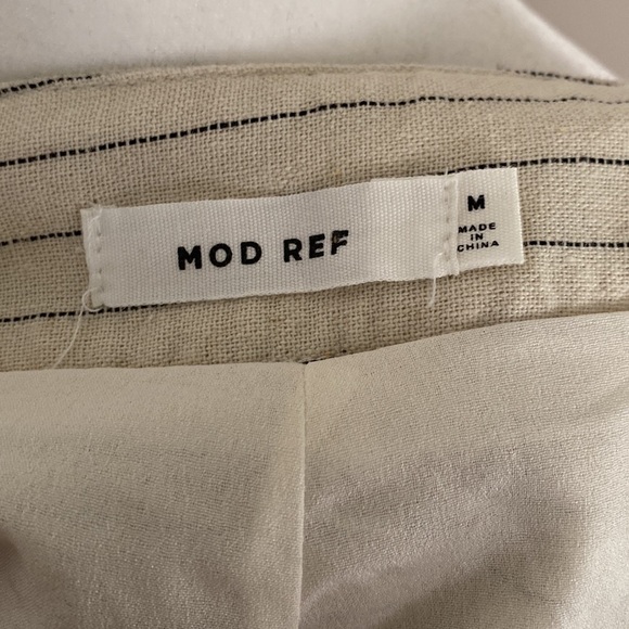 Mod Ref pin strip cottage overall midi circle skirt - Picture 8 of 9